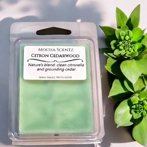Mocha Scentz Citron Cedarwood Wax Melts